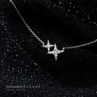 Colusiwei яркие звезды металлические подвесные ожерелья для женщин; Ботильоны с форме плетённого кольца для свадьбы, помолвки 925 стерлингового серебра ювелирные изделия