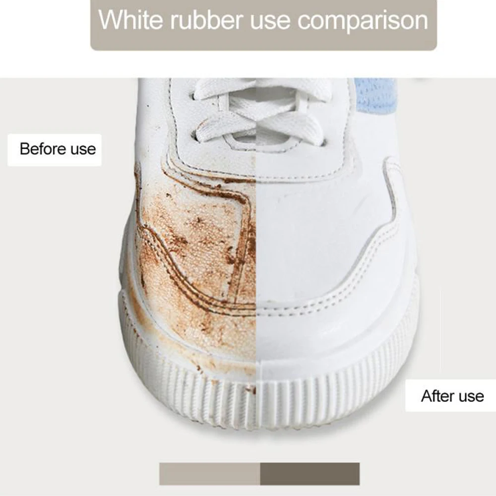 Новый ластик для чистки замшевой обуви матовой кожи и резины из овчины