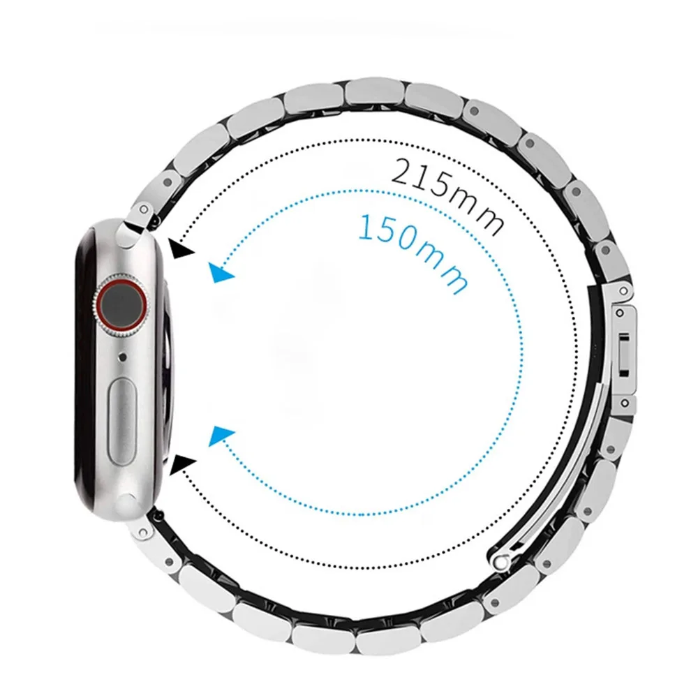 Ремешок для часов Apple Watch Band Series 7 6 5 4 3 SE браслет Iwatch 45 мм 41 44 40 42 38 мужчин и женщин -