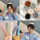 Новинка, плюшевый головной убор для девочек на осень и зиму