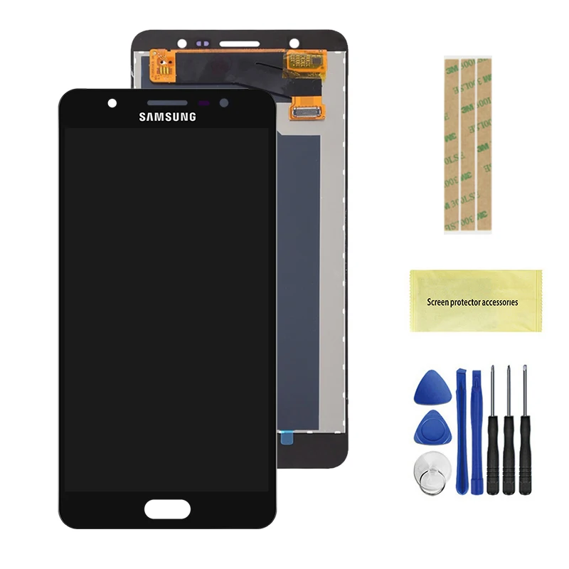 5,7 '' ЖК-дисплей для samsung J7 MAX дисплей сенсорный дигитайзер сборка Repalcement для samsung G615 G615F G615FU G615F/DS lcd