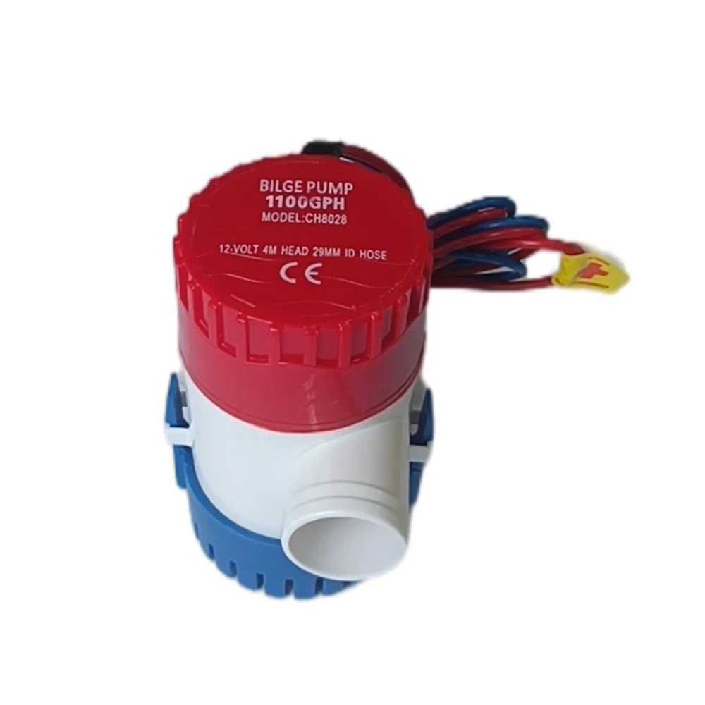 По новому на 1100gph 750gph 500gph 350gph 12V 24V DC мини откачивающий насос высокого потока