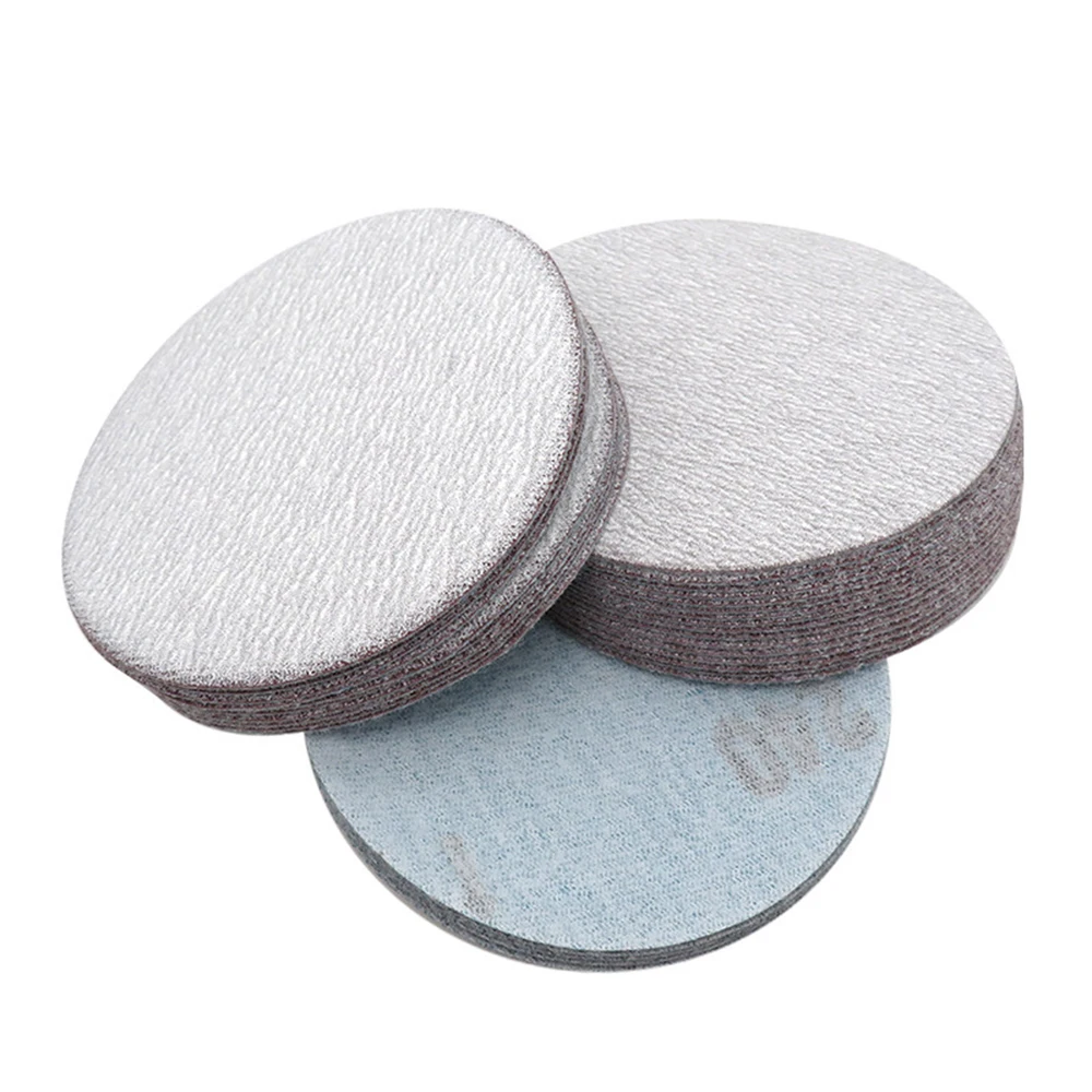 

30pcs 3 75mm Disc Sandpapers Self-adhesive Flocking Polishing 80 Grit Tool Sale