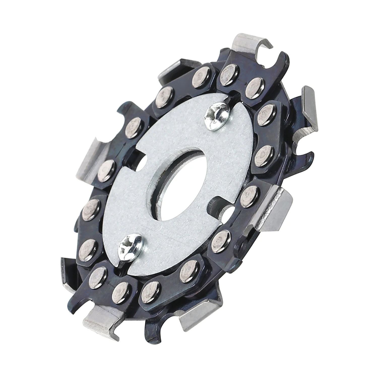 

Wood Carving Disc Woodworking Chain Grinder Chain Saws Disc Chain Plate Tool for 125MM/115MM Angle Grinding 5 Inch 4 inch