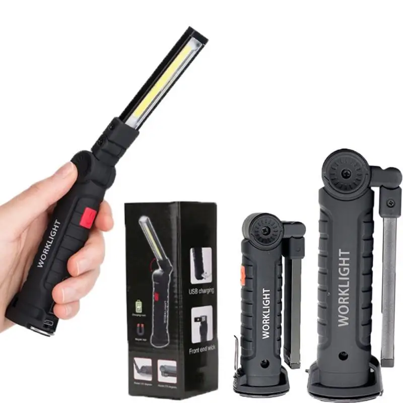 1 шт. портативный складной COB рабочий низ с магнитом светодиодный светильник ing