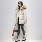 Новинка 2021, зимняя пуховая хлопковая куртка, женская короткая большая хлопковая куртка, свободная хлопковая куртка для полных сестер, Корейская куртка