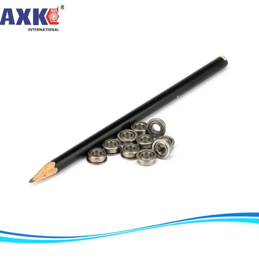 

10 PCS SF696ZZ Bearings F696ZZ Stainless Steel Flanged Bearings DDRF-1560ZZ SF696-2Z SSF696ZZ 6*15*17*5*1.2 mm