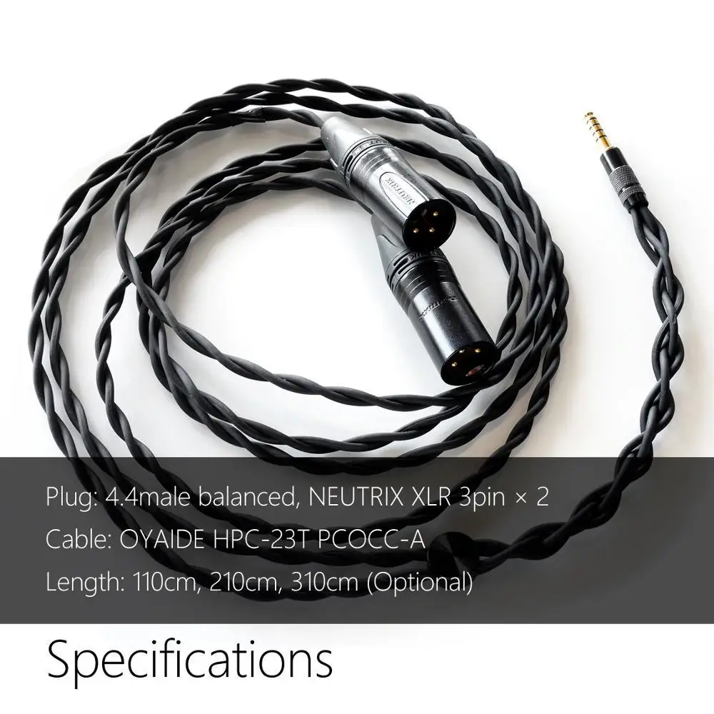 DD DdHiFi DIY-XLR44A сбалансированный 4 к XLR 3pin аналоговый кабель музыкального плеера с