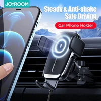 car phone holder 15w qi wireless charger automatic alignment charging auto mount for iphone samsung smartphone holder in car