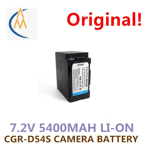 

CGR - D54S for panasonic battery AG - HPX260MC AG - HPX173MCHVX203 camera battery With protection board