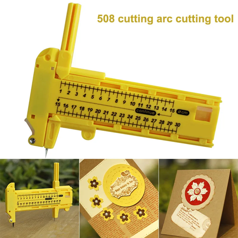 

Compasses Circle Arch Cutter Hand Tools Sets Kits Photo Scrapbook Paper Cutter In Stock