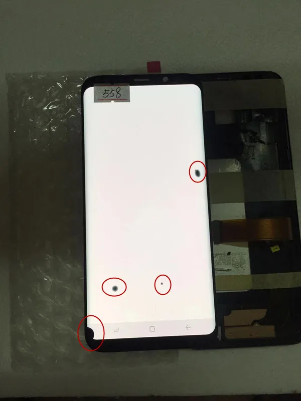 NO.558 AMOLED lcd для SAMSUNG Galaxy display S8+ Plus G955 G955F сенсорный экран дигитайзер - Цвет: NO.558