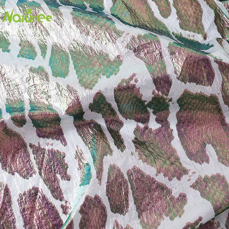 145 см печатная ткань геометрический принт змеиная Леопардовый для женской одежды