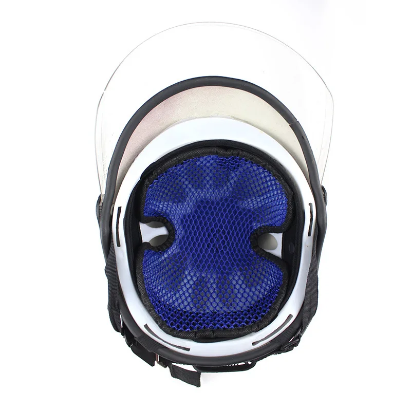 

Helmet Cushion Pad, Motorcycle Vehicle Breathable Saftey Protection Helmet Linier Motorcycle Supplies