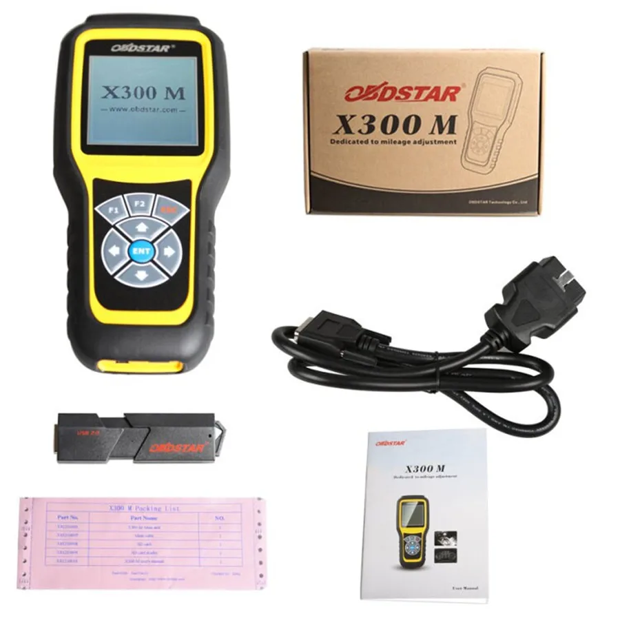 

OBDSTAR X300M OBD2 Odometer Correction Special for Odometer Adjustment and OBDII Support M-ercedes B-enz & MQB VAG KM Function
