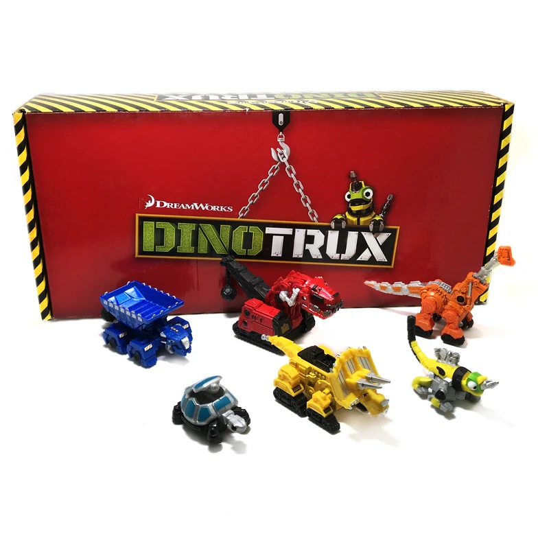 Para Dinotrux dinosaurio cami&oacute;n removible dinosaurio juguete coche Mini modelos nuevos juguetes de regalo para ni&ntilde;os modelos de dinosaurio Mini juguetes para ni&ntilde;os-1
