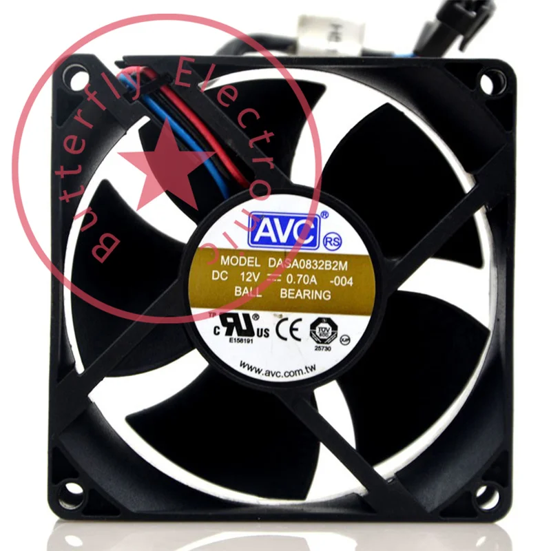 

Новинка DASA0832B2M DC 12 В 8032 A Оригинальный шар 8 см 80*80*32 мм охлаждающий вентилятор кулер