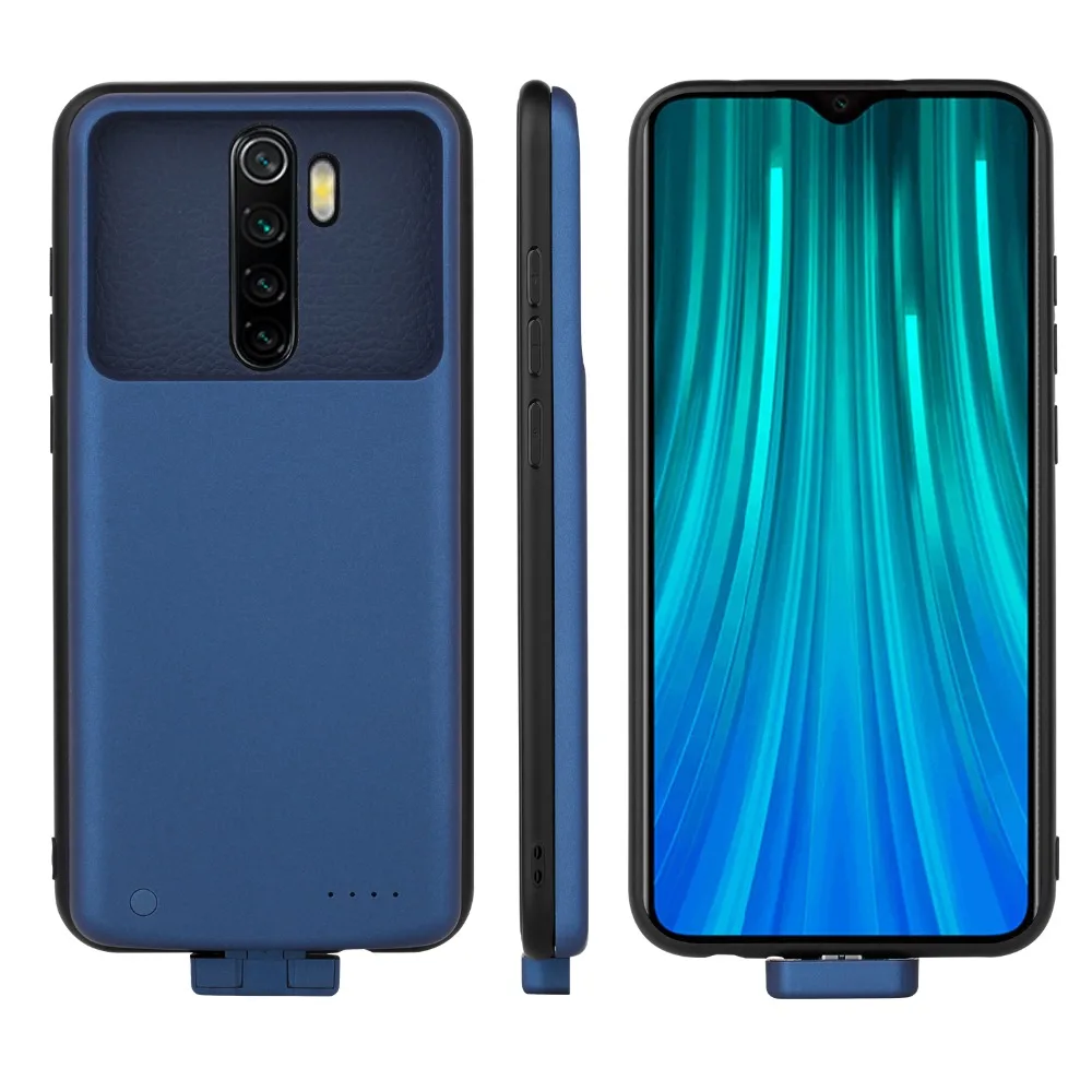 Чехол с зарядным устройством для Xiaomi Redmi Note 8 Pro 5000 мАч внешний чехол смартфона