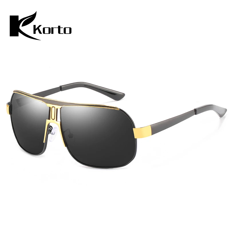 Korto 2019 трендовые мужские классические солнцезащитные очки авиаторы