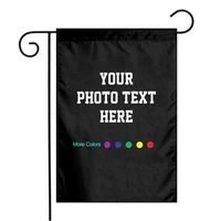 custom garden flag personalized yard flags 12x18 30x45cm add your own photo text logo house lawn personalized garden flag