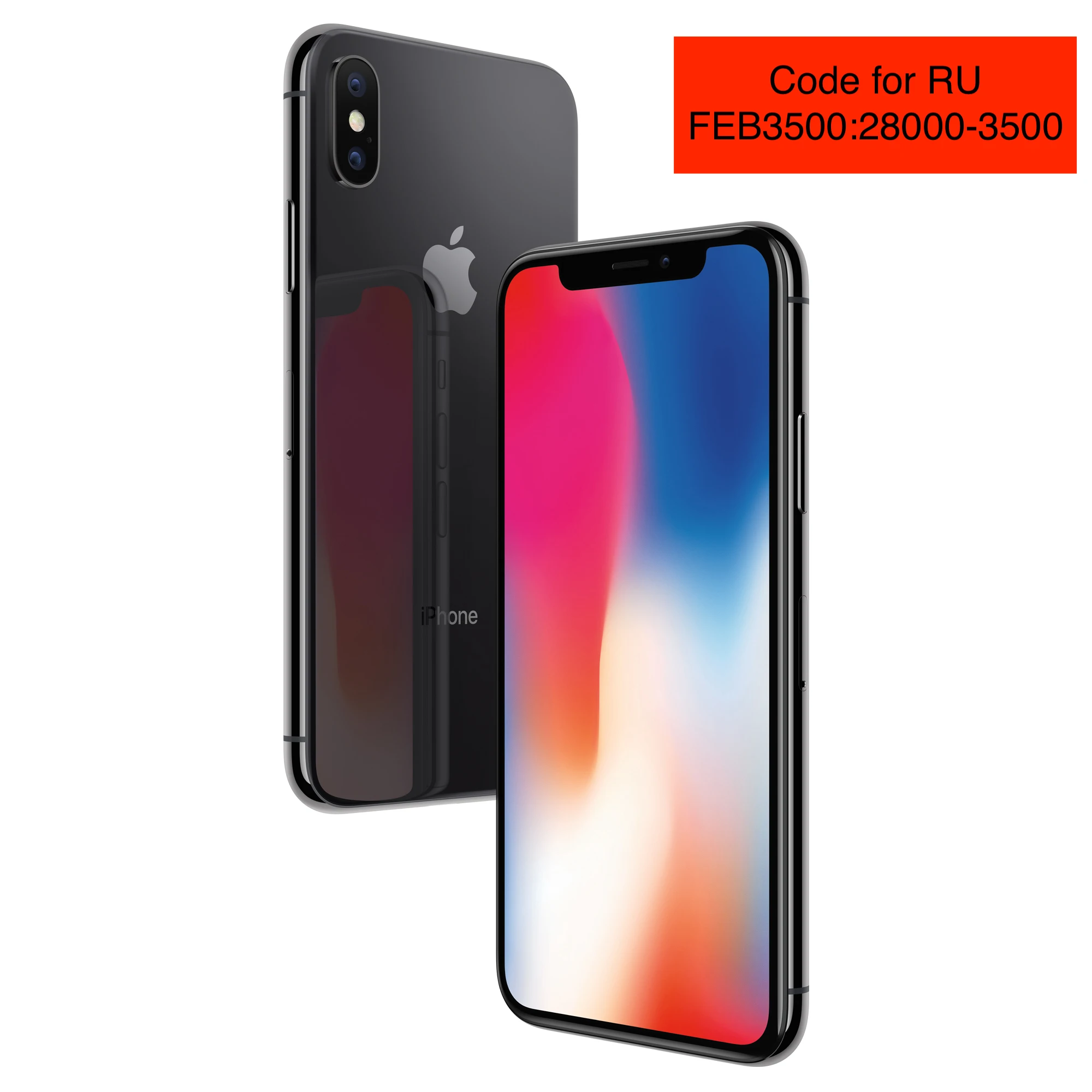 RU Apple iPhone X с функцией распознавания лица 64 ГБ/256 Гб ПЗУ экран 5 8 дюйма телефон 3 ОЗУ
