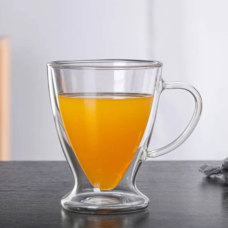 Двухслойная кофейная кружка в европейском стиле Современная Минималистичная