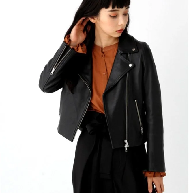 

Новая японская овчина для выращивания своей моральности, тонкая короткая подвеска, локомотив, кожа для женщин