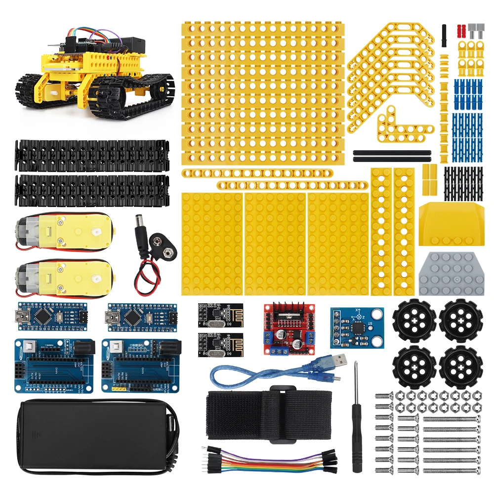 Zhiyitech New Smart Robot Toy Kit For Arduino Project with Wireles Control Programming Robotics Stem Educational Learning Kits