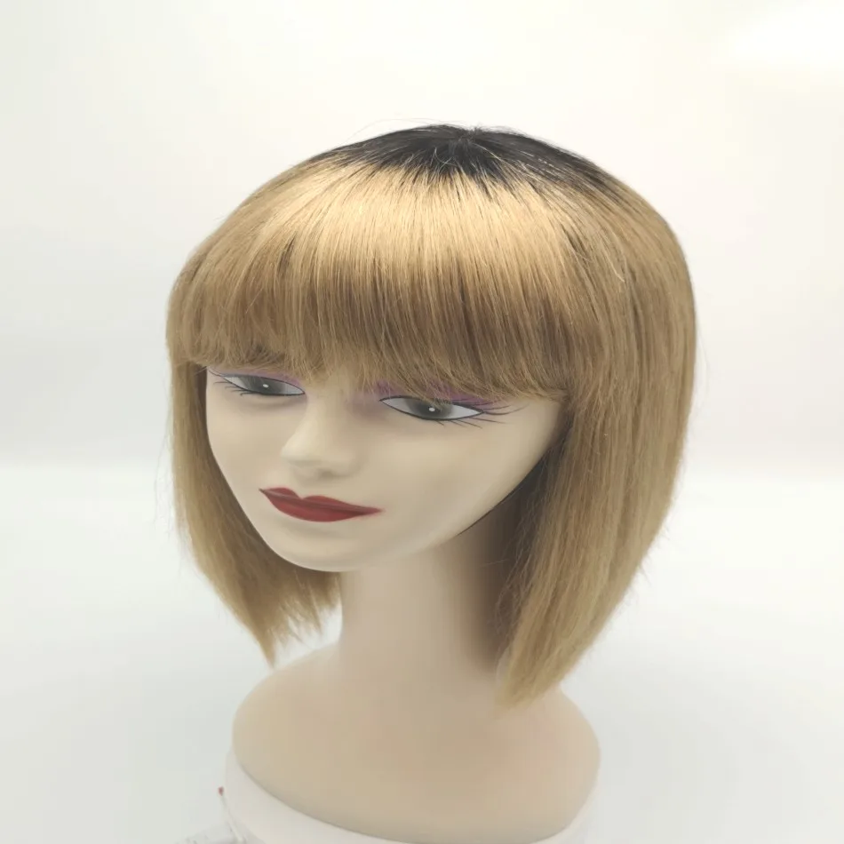 Cheap Factory Price Transparent Human Hair Lace Front Wig Blonde 14-20 Inch Affordable Hair Wig Blonde Straight Human Hair Wig