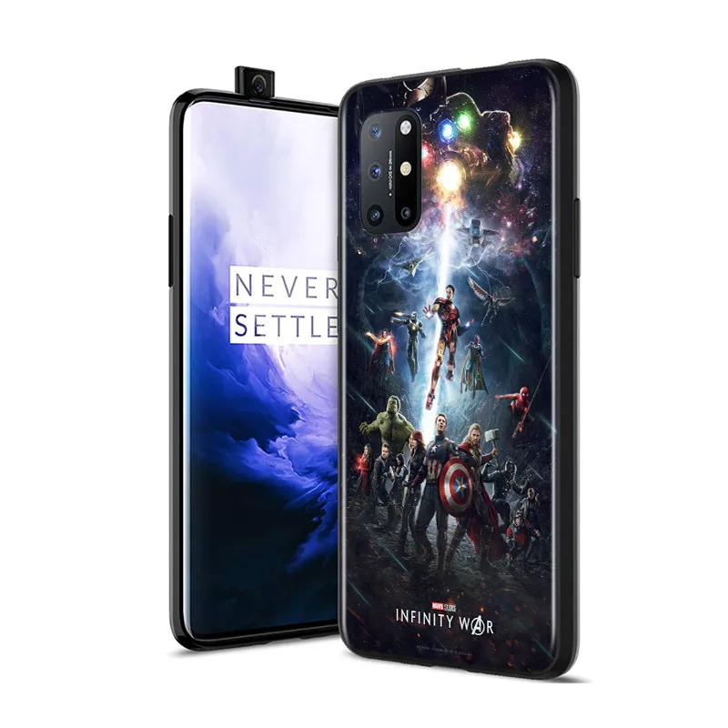 silicone cover avengers captain america for oneplus nord n10 n100 8t 7t 6t 5t 8 7 6 pro plus phone case shell coque free global shipping