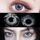 2 шт.1 пара, цветные контактные линзы для глаз