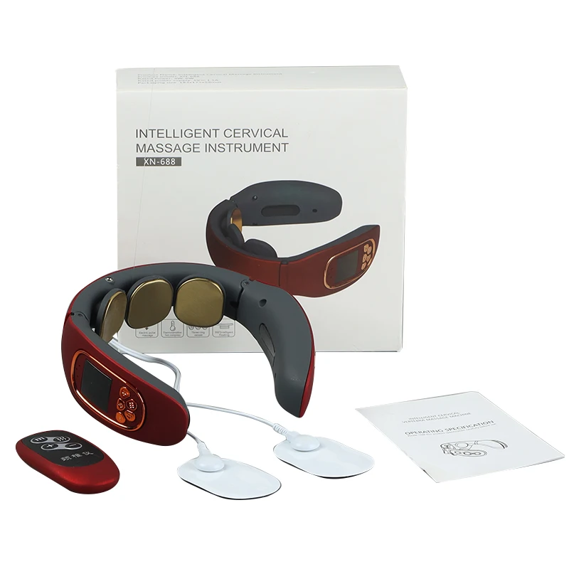 

Smart Neck Shoulder Massager Therapy Pulse Infrared Heating Pain Relief Tool Health Care Relaxation Machine Massage Instrument