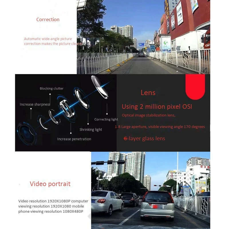 1080P Автомобильный видеорегистратор Wifi Цифровой для Polo/Passat/Touran/Tiguan/Bora/Gold/Magotan |