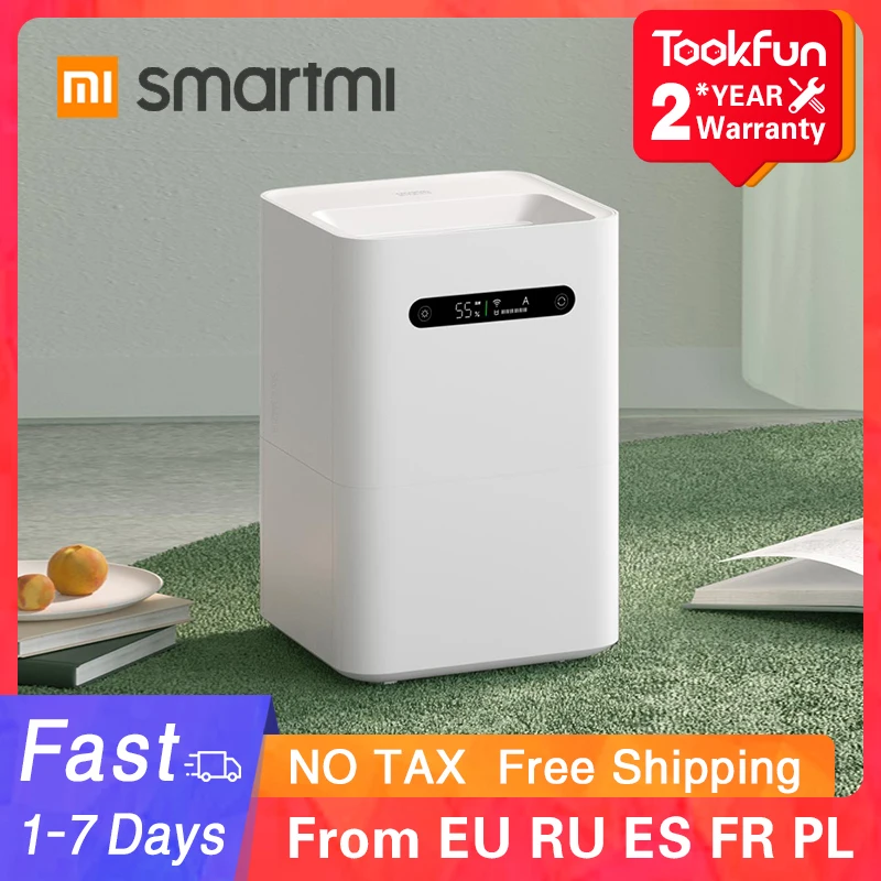 Новый Испарительный Увлажнитель XIAOMI SMARTMI 2 увлажнитель воздуха Ароматический
