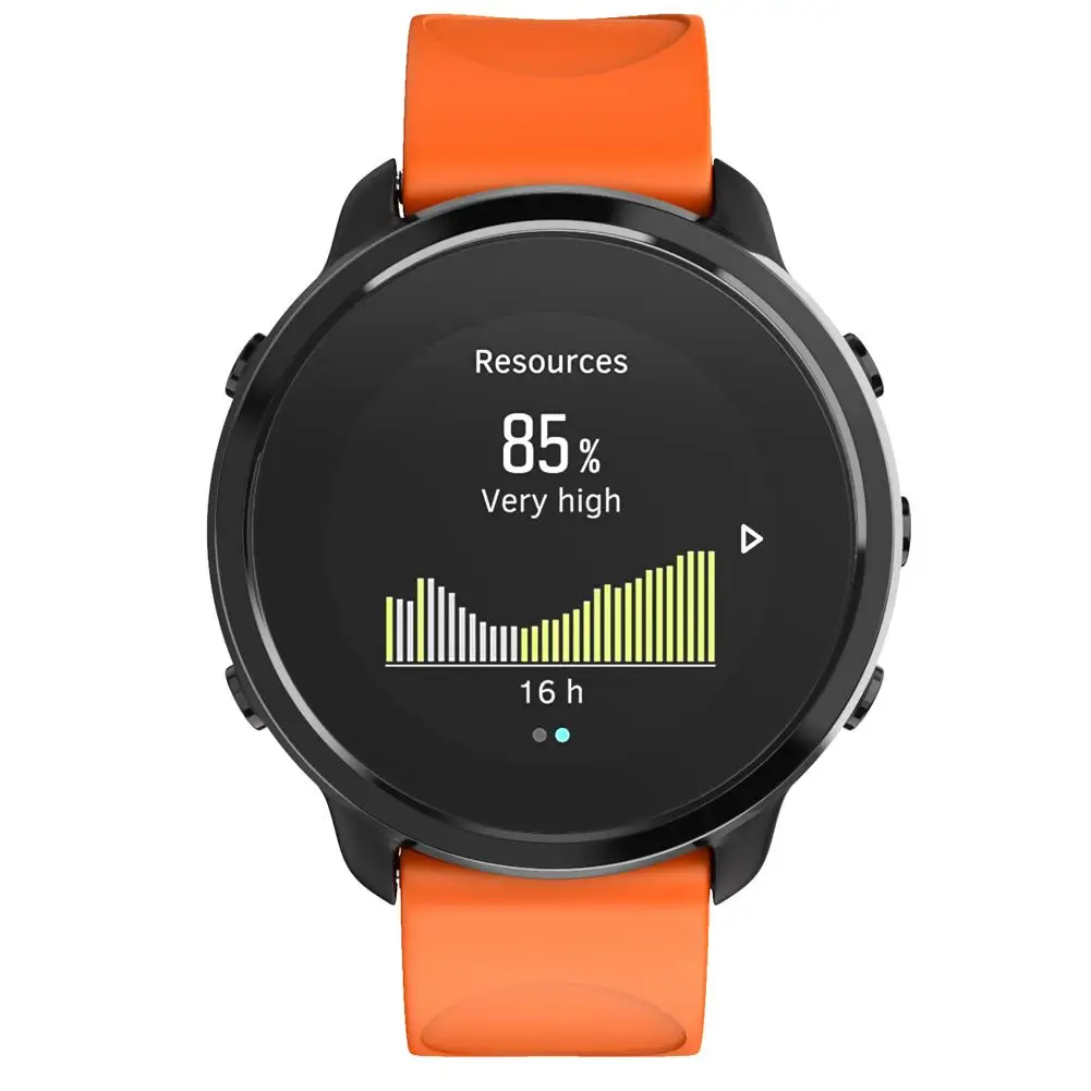 Сменный силиконовый ремешок часов мягкий дышащий для Suunto 3 Фитнес Спортивный