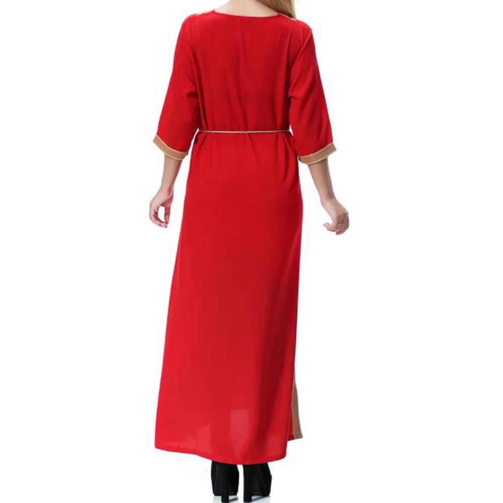 

Ramadan Eid Mubarak Muslim Women Abaya Dress Kaftan Dubai Turkey Islamic American European Clothing African Dresses Vestidos
