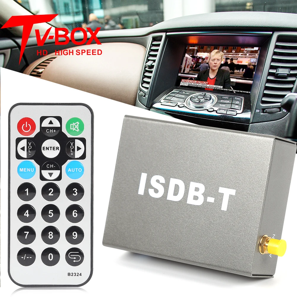 

Car Analog TV Box SSDB-T Standard Definition External Digital TV Receiver Box Automotive Electronics