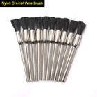 Щетка для Dremel, с хвостовиком 3 мм, 10 шт.