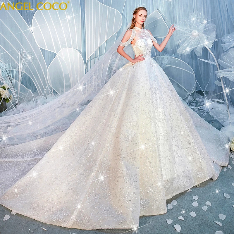 Свадебное платье из Саудовской Аравии арабское дубайское роскошное свадебное с