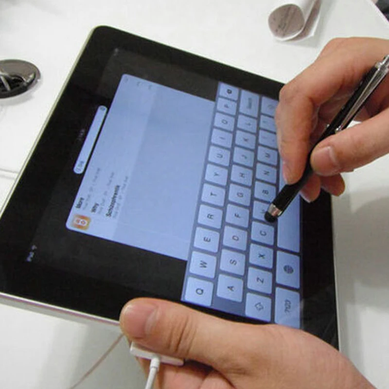 

8pcs/lot 8 Colors Stylus Touch Screen Pen For iPhone 5 4s iPad iPod Touch Smart Phone Tablet PC Universal