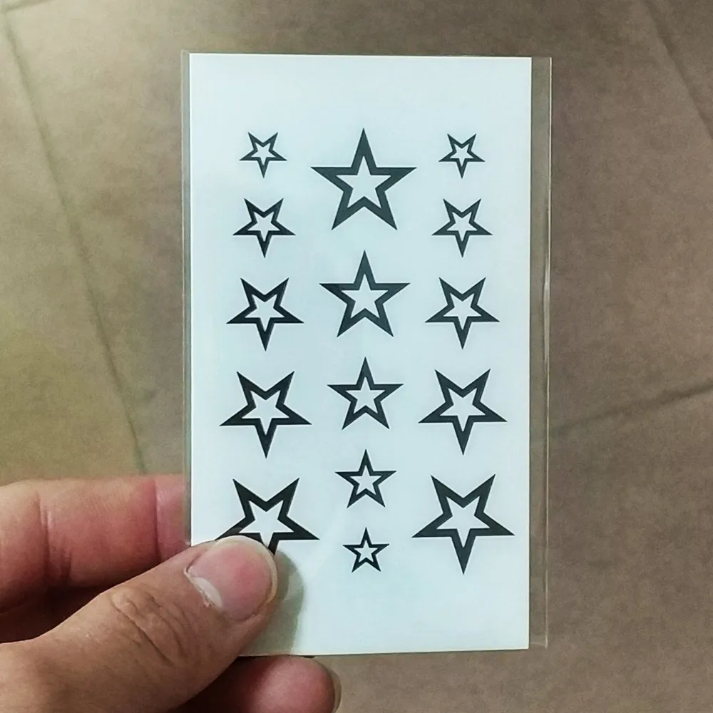 Водостойкая Временная тату наклейка милая маленькая с якорем флэш искусственная