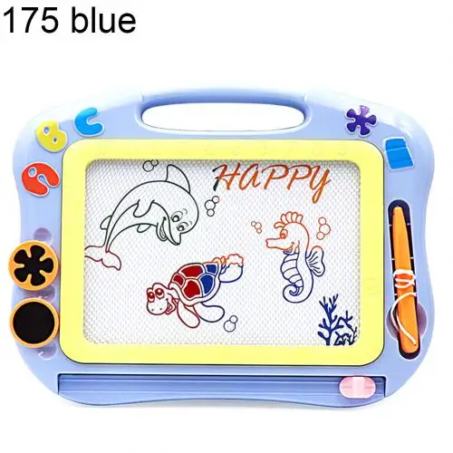 175 Blue Магнитная Красочная доска для рисования, наброски, блокнот для письма, Детская развивающая игрушка - Цвет: 175 Blue