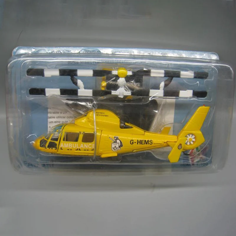 

Diecast 1:100 Italy Sa 365 Z-9 Dolphin Helicopter Alloy Model Aircraft Airplane Model Gift Toy Collection Ornaments Display