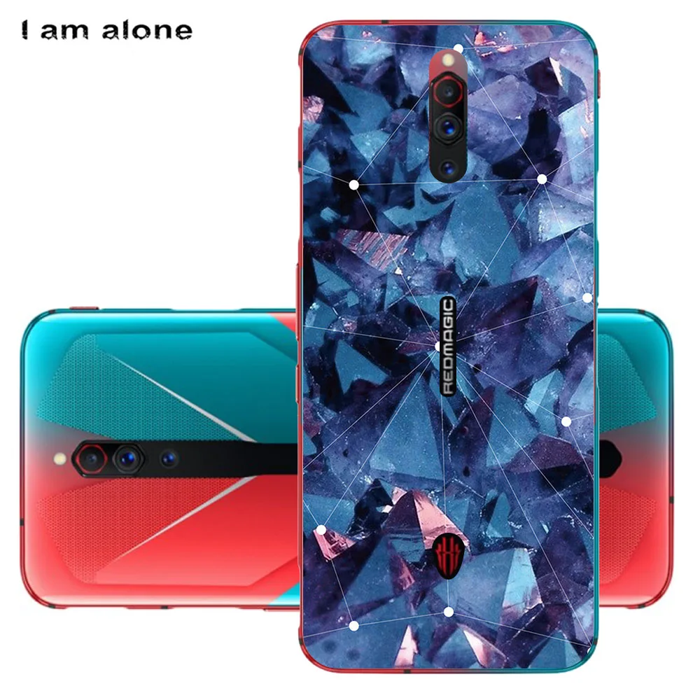 i am alone phone case for zte blade v2020 4g 5g v2020 smart vita nubia red magic 5g soft tpu mobile fashion cartoon printed bag free global shipping