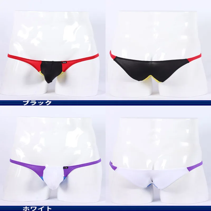 Новые мужские трусы нижнее белье для геев сексуальные тонкие нейлоновые оптовая