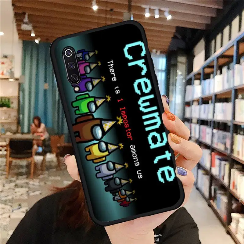 

Among Us Phone Case For Xiaomi Redmi 7 9t 9se k20 mi8 max3 lite 9 note 8 9s 10 pro Soft silicone Funda shell