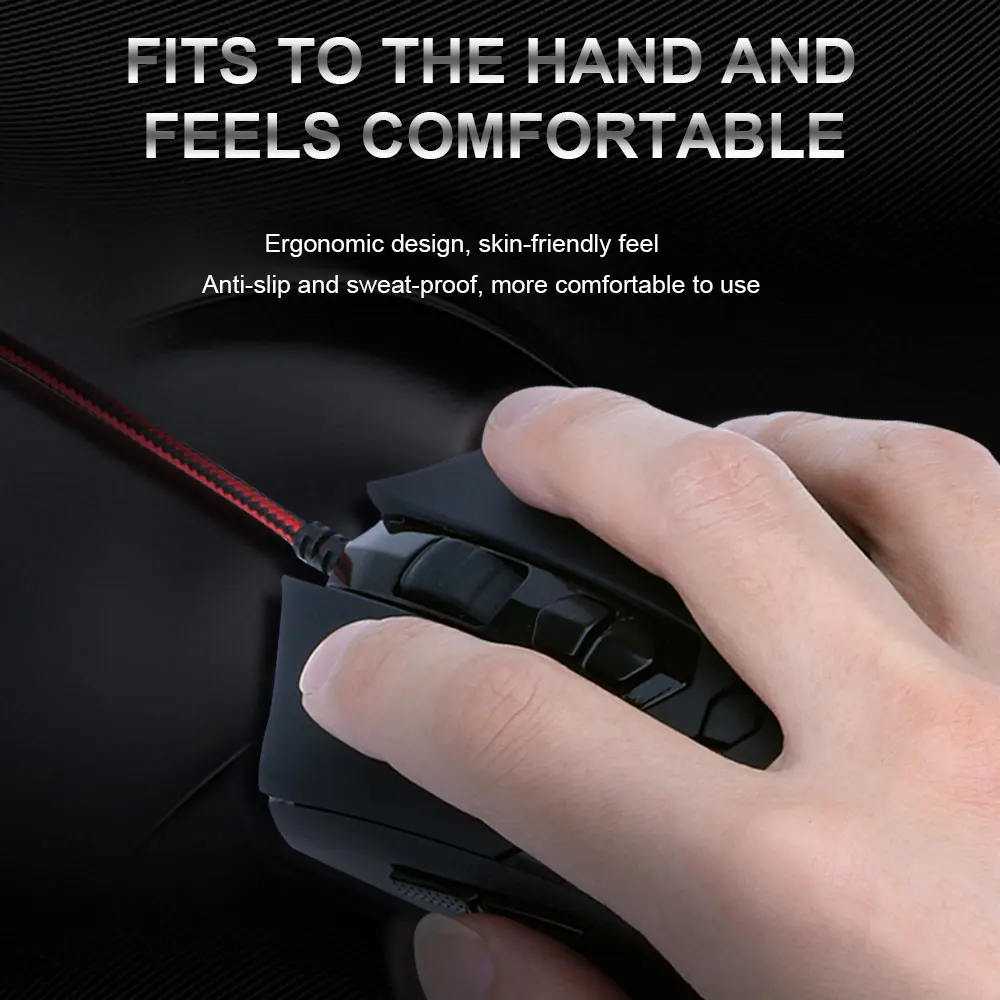 

Redragon NEMEANLION 2 M602-1 USB Wired Gaming Mouse 7200DPI RGB backlit 6 buttons Programmable Optics mice For Computer Gamer PC