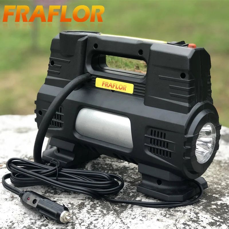 Цифровой компрессор для автомобильных шин 12 в пост. Тока Универсальный