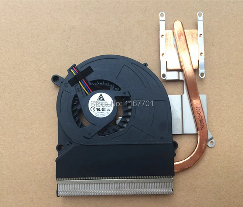 100% Оригинальный радиатор для охлаждения процессора ноутбука/вентилятор Asus K40 K50
