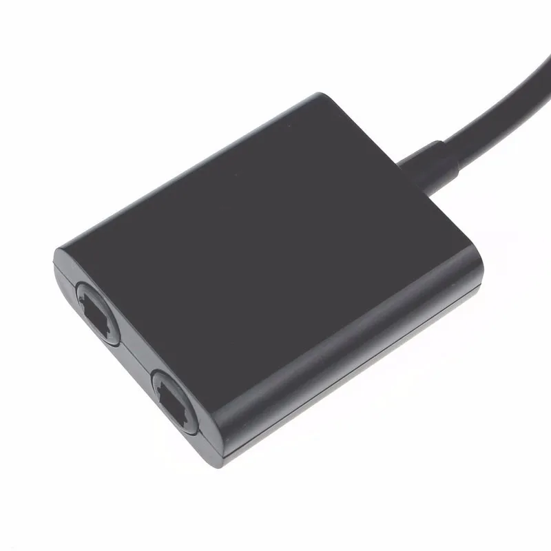 Цифровой оптический аудио-разветвитель SPDIF разветвитель для оптического кабеля